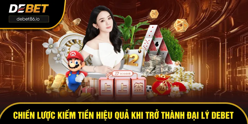 Kế hoạch kiếm tiền hiệu quả khi trở thành đại lý DEBET Kế hoạch kiếm tiền hiệu quả khi trở thành đại lý DEBET