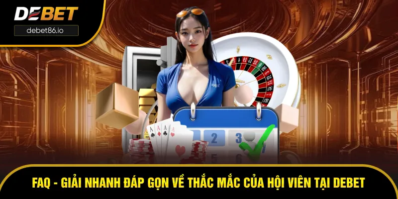 FAQ - câu hỏi về thắc mắc của hội viên tại DEBET FAQ - câu hỏi về thắc mắc của hội viên tại DEBET