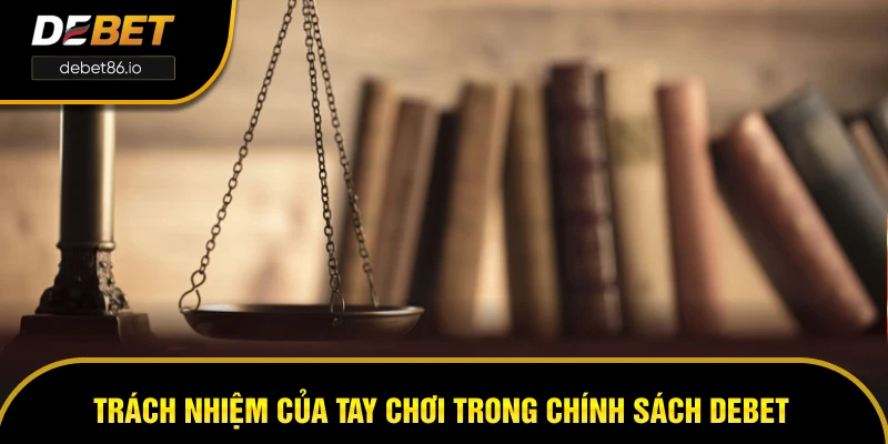 Trách nhiệm của tay chơi trong chính sách miễn trừ DEBET Trách nhiệm của tay chơi trong chính sách miễn trừ DEBET